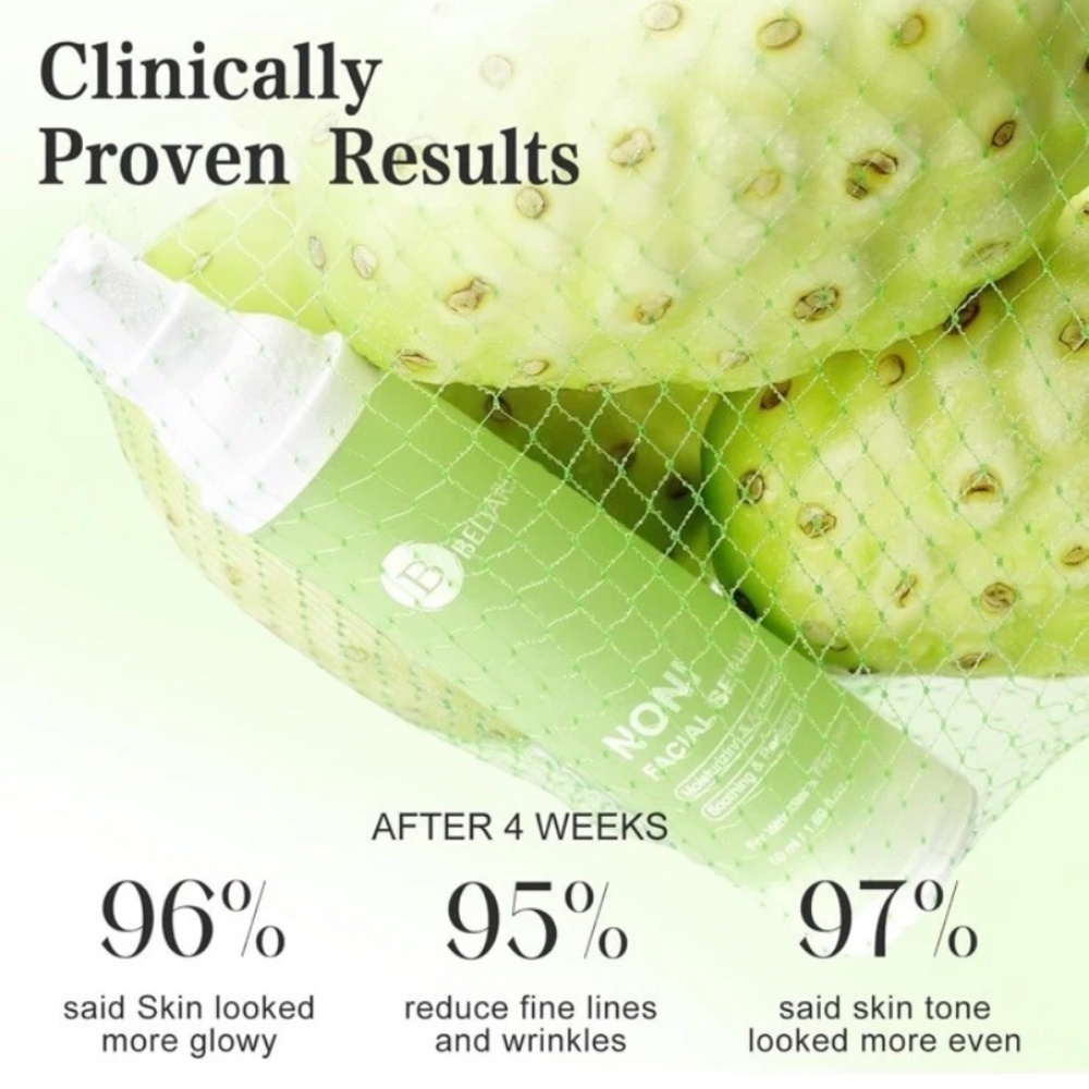 Noni Facial Serum -for wrinkles and fine lines Soothing Green new sealed - Picture 8 of 9